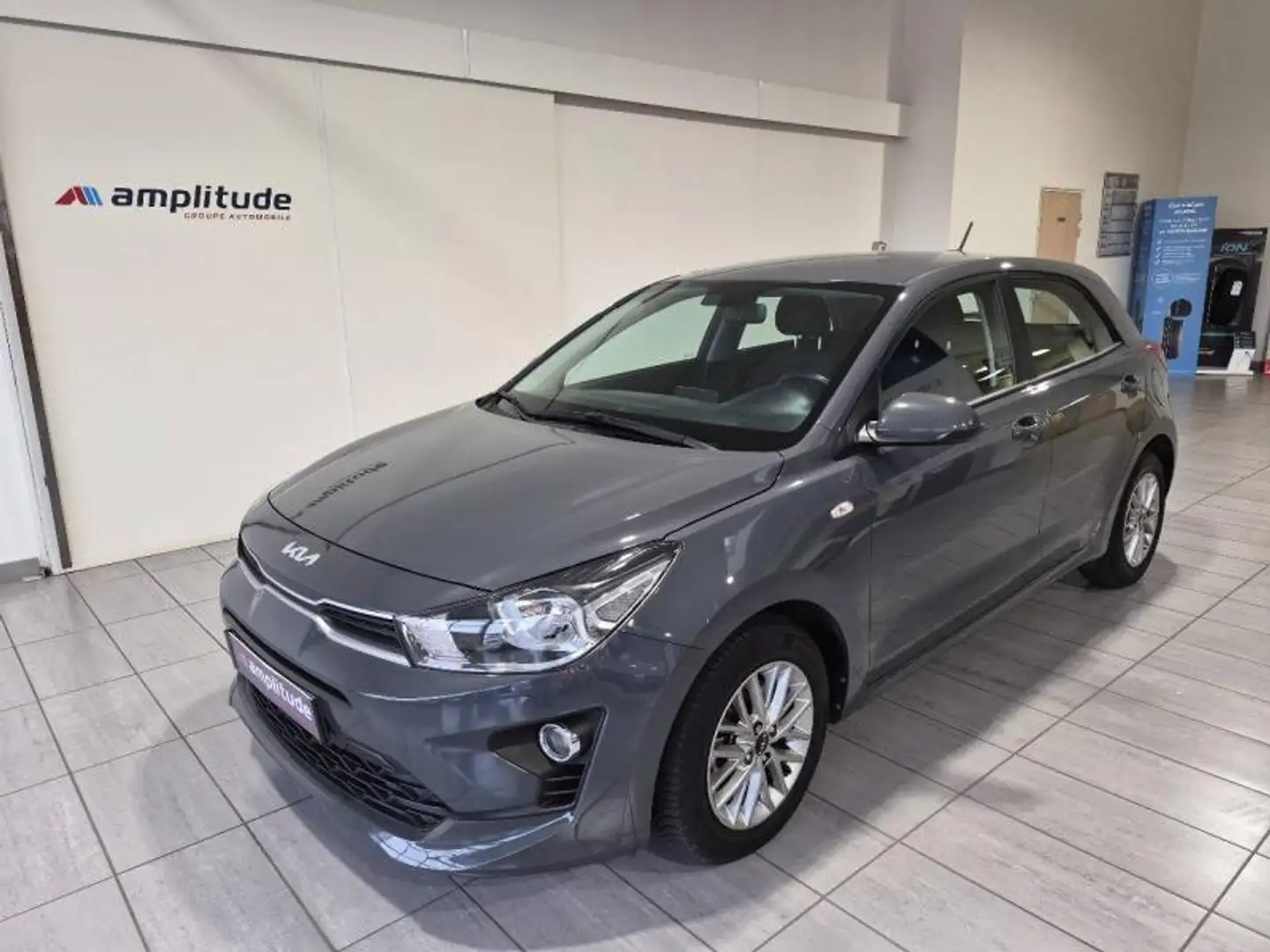 Kia Rio 1.2 DPi 84 ch Active Gris - 1