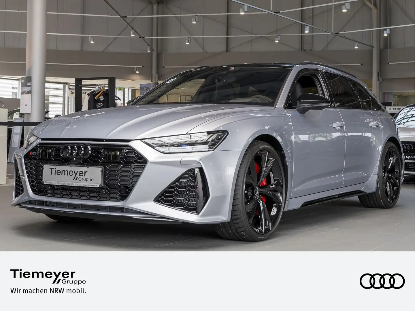 Audi RS6 RS6 Avant TFSI Q PERFORMANCE HD MATRIX HuD AHK P Silber - 1