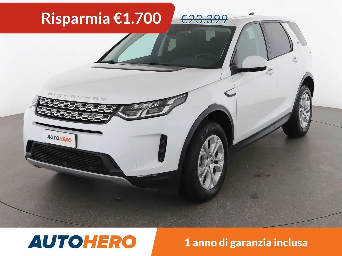 Land Rover Discovery Sport 2.0 Td4 Mild-Hybrid S 150 CV Auto AWD MHEV Bianco - 1