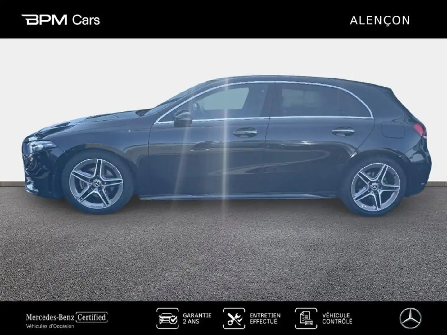 Mercedes-Benz A 200 200 d 150ch AMG Line 8G-DCT Noir - 2
