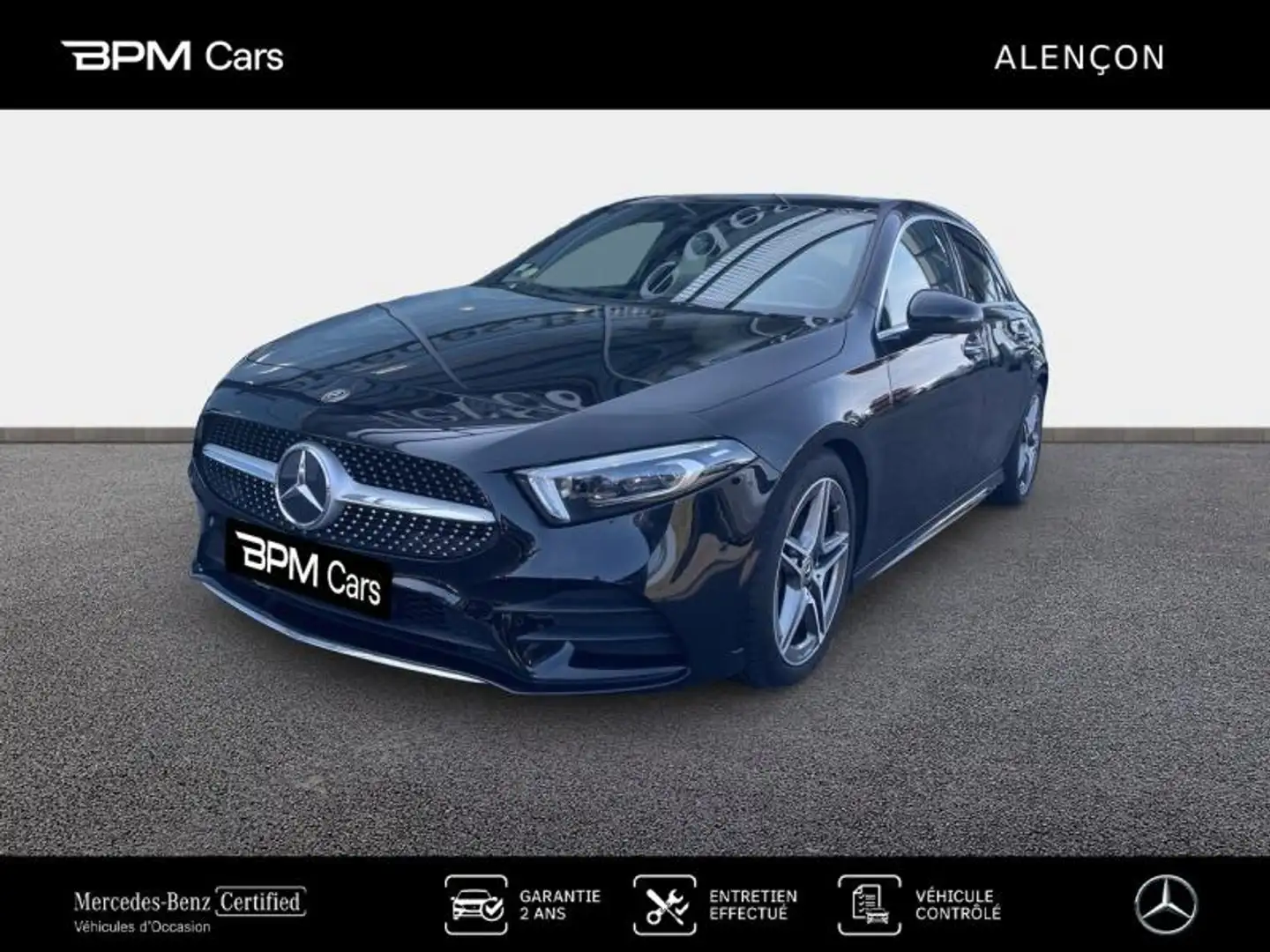 Mercedes-Benz A 200 200 d 150ch AMG Line 8G-DCT Noir - 1
