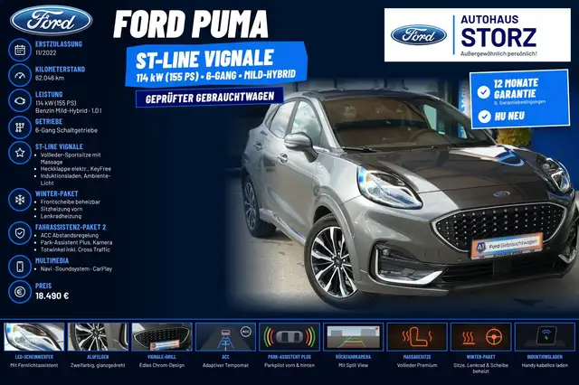 Ford Puma ST Line Vignale FAHRASSISTENZ PAKET|KOMFORT PAKET|
