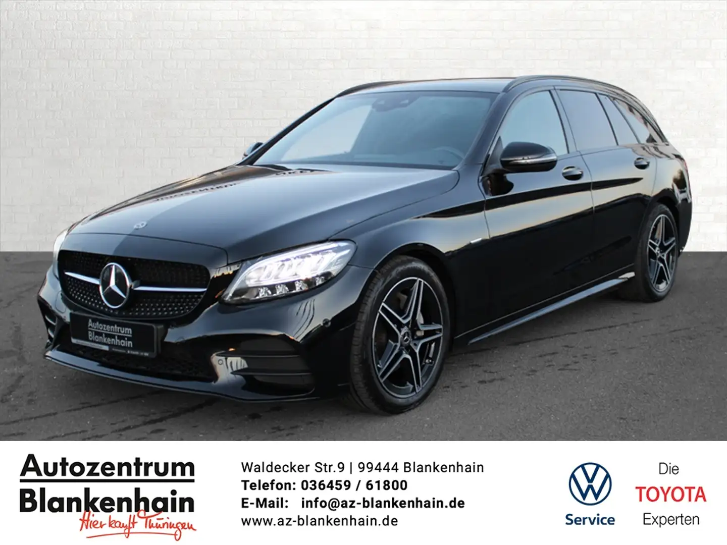 Mercedes-Benz C 450 T-Modell 220 T d Night Edition Kamera*LED* NAVI* Schwarz - 1