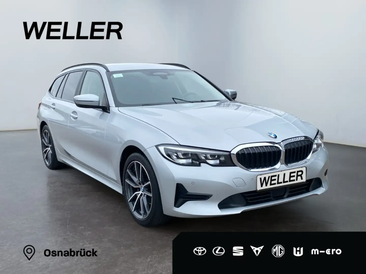 BMW 320 d Touring xDrive Advantage *AHK*HUD*Standhz* Argent - 1