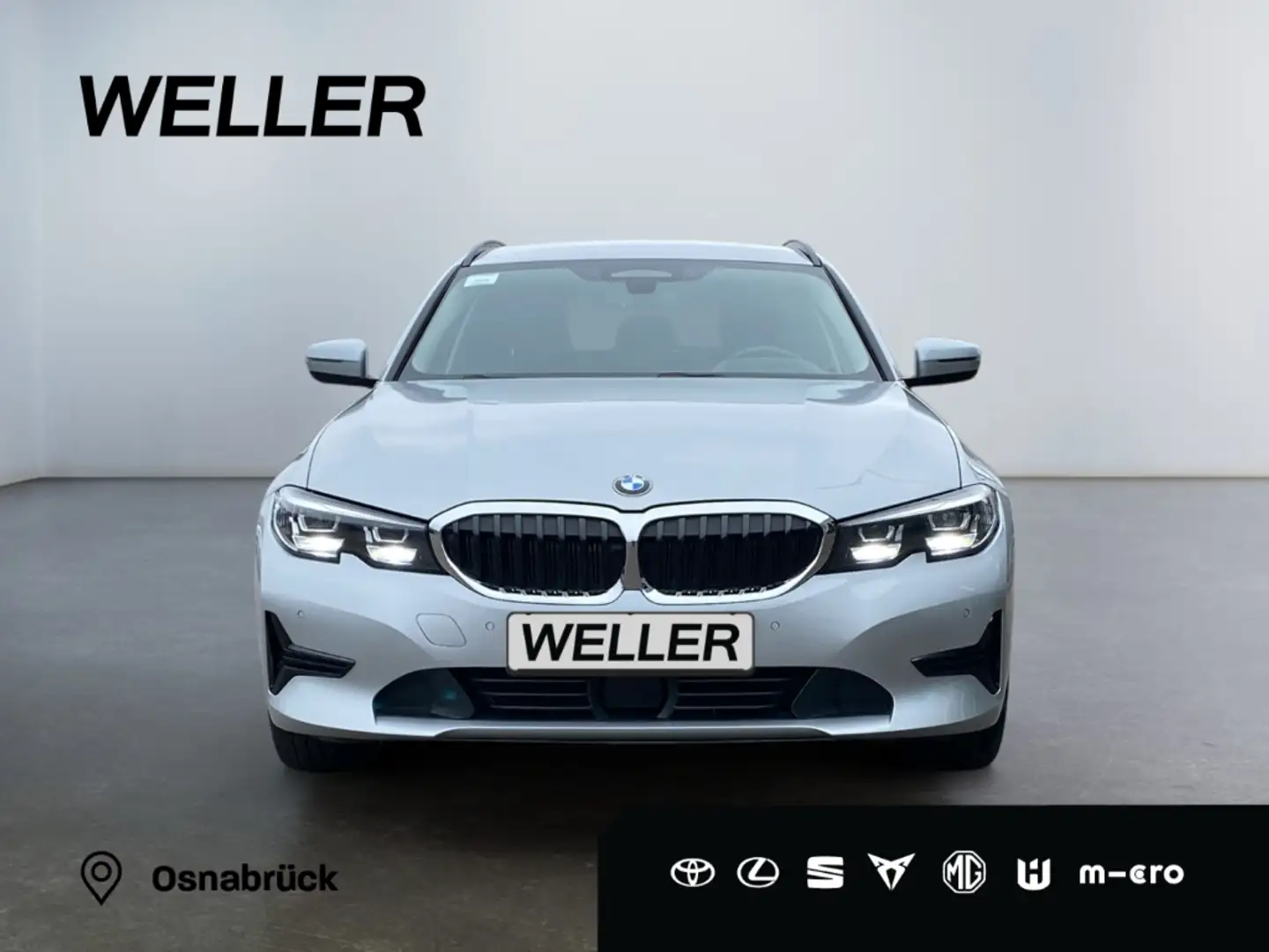 BMW 320 d Touring xDrive Advantage *AHK*HUD*Standhz* Argent - 2