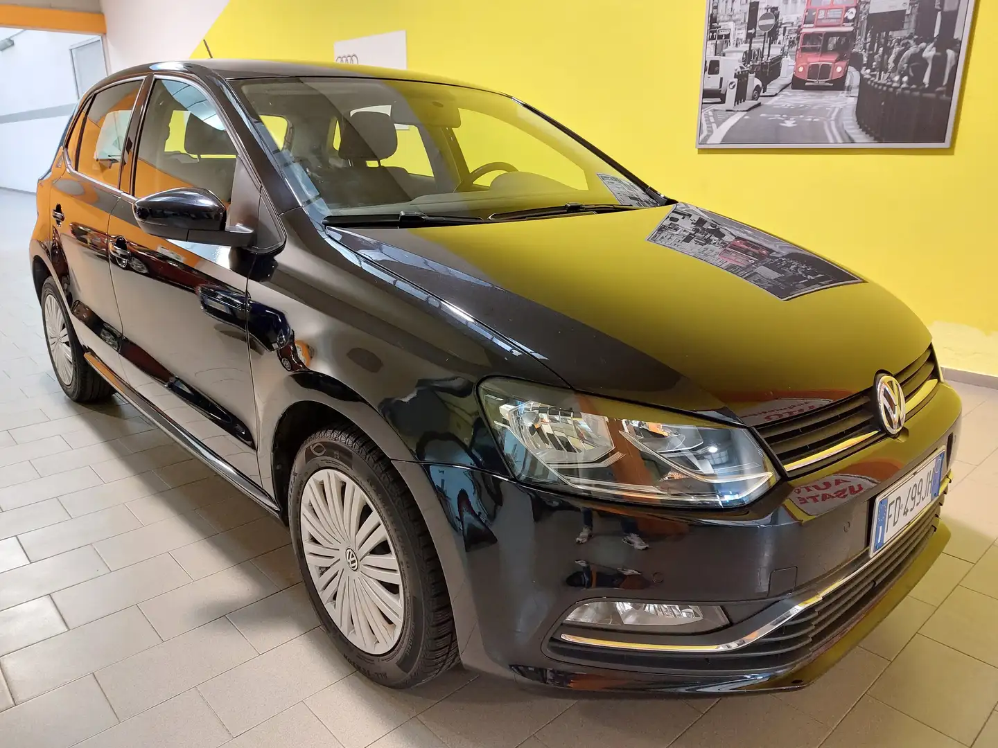 Volkswagen Polo POLO 1.2 TSI 90CV COMFORTLINE - UNICOPROPRIETARIO Nero - 2