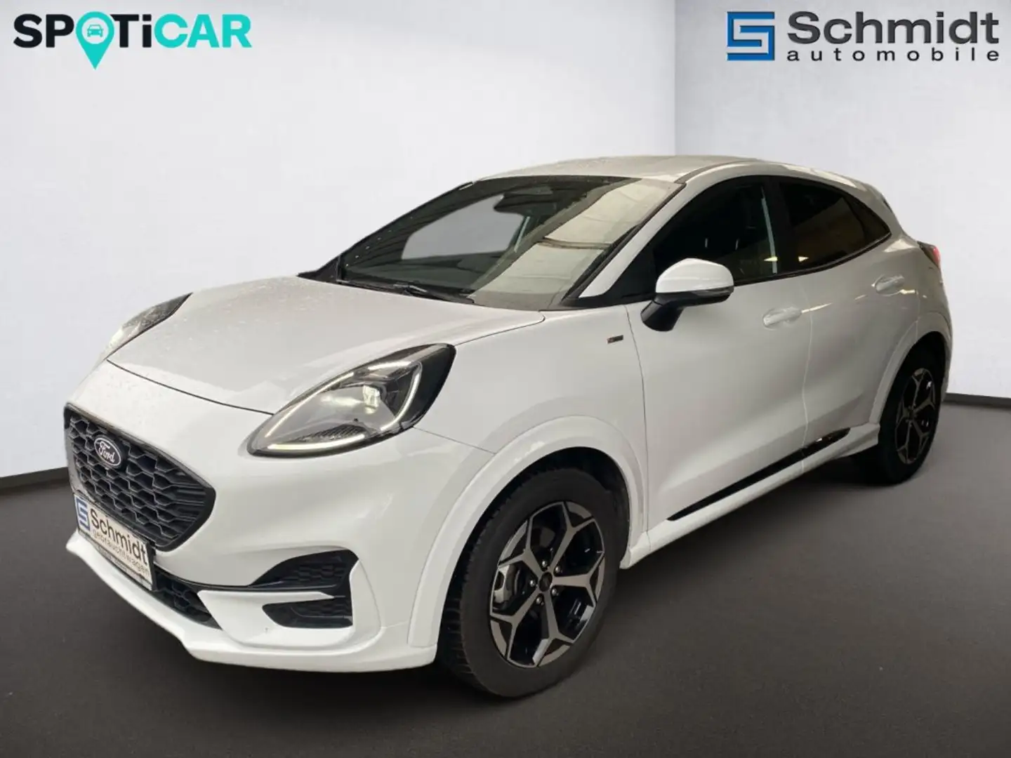 Ford Puma ST-Line MHEV 5-türig 1,0L Eboost 125PS A7 F Weiß - 2