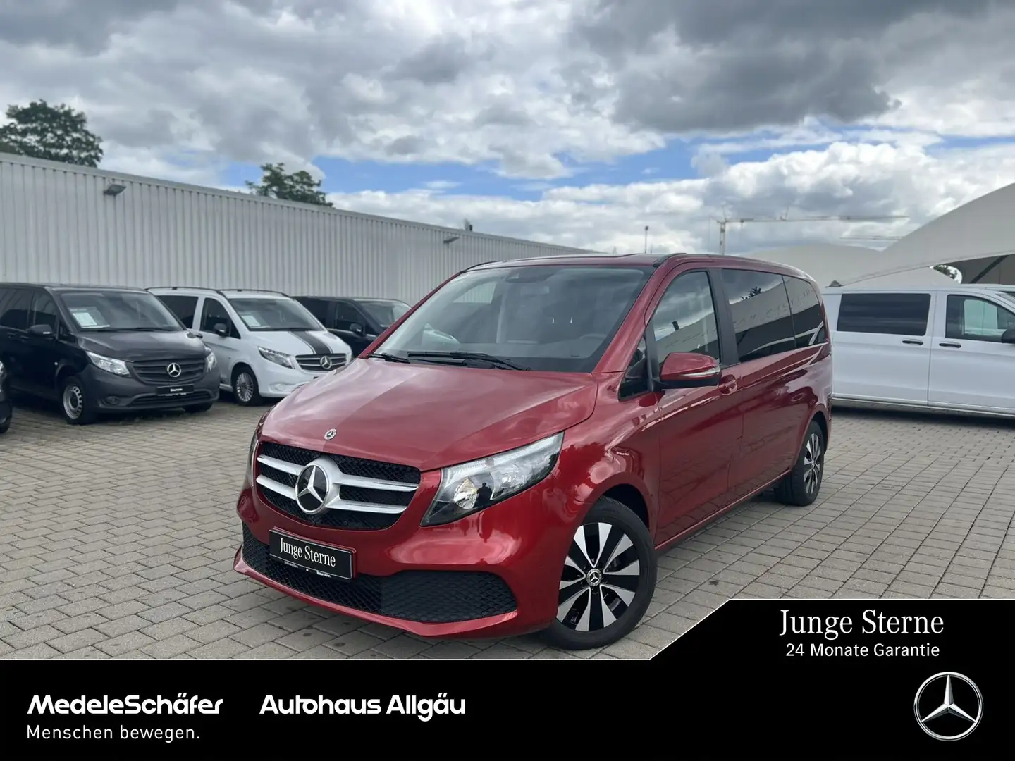 Mercedes-Benz V 250 V 250 d EDITION Kompakt AHK EL TÜR DISTRONIC RFK Rot - 1