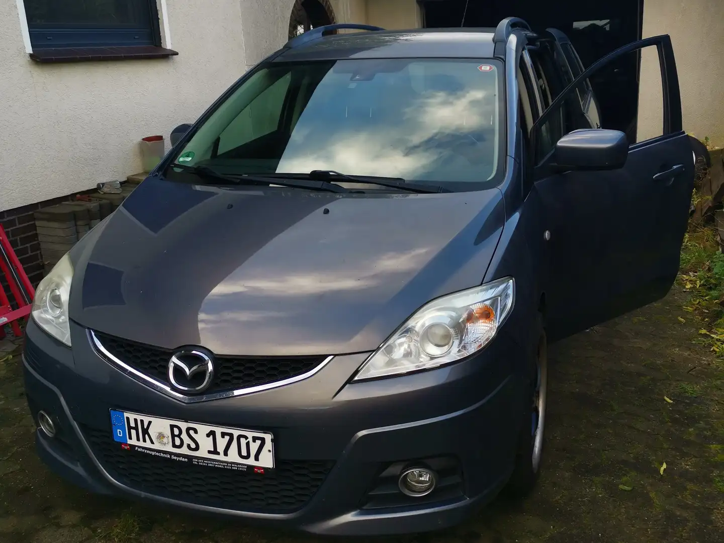 Mazda 5 7sitzer, Automatik, 2.0l Benzin, AHK, TÜV 7/25 Grigio - 1