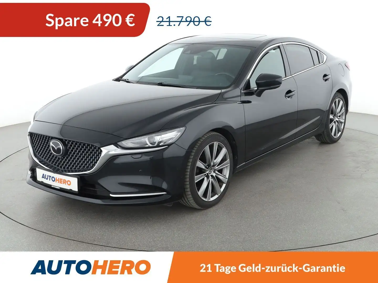 Mazda 6 2.5 Sports-Line Aut.*NAV*LED*HEAD-UP*TEMPO*360 Schwarz - 1