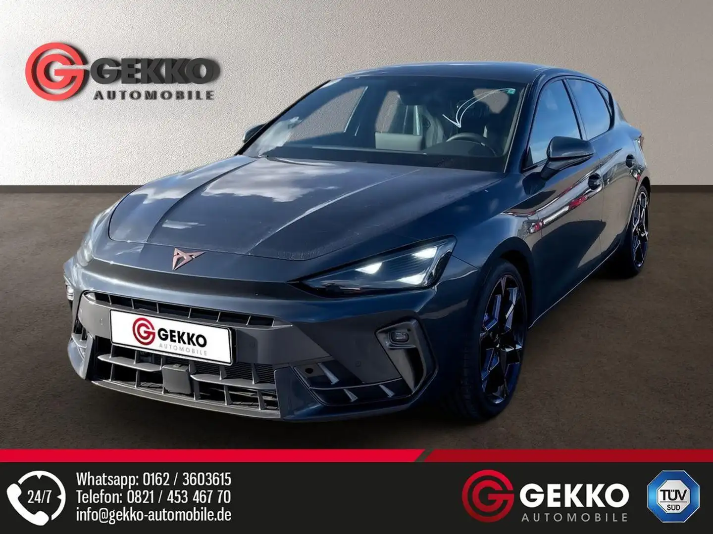 CUPRA Leon VZ +Sennheiser+Kamera+PDC+APP+SZH+ACC+3-Zonen Grijs - 1