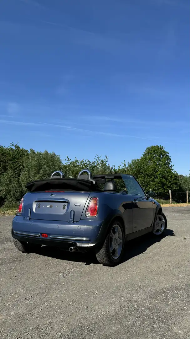 MINI One Cabrio Belgische wagen / vollederen interieur Azul - 2