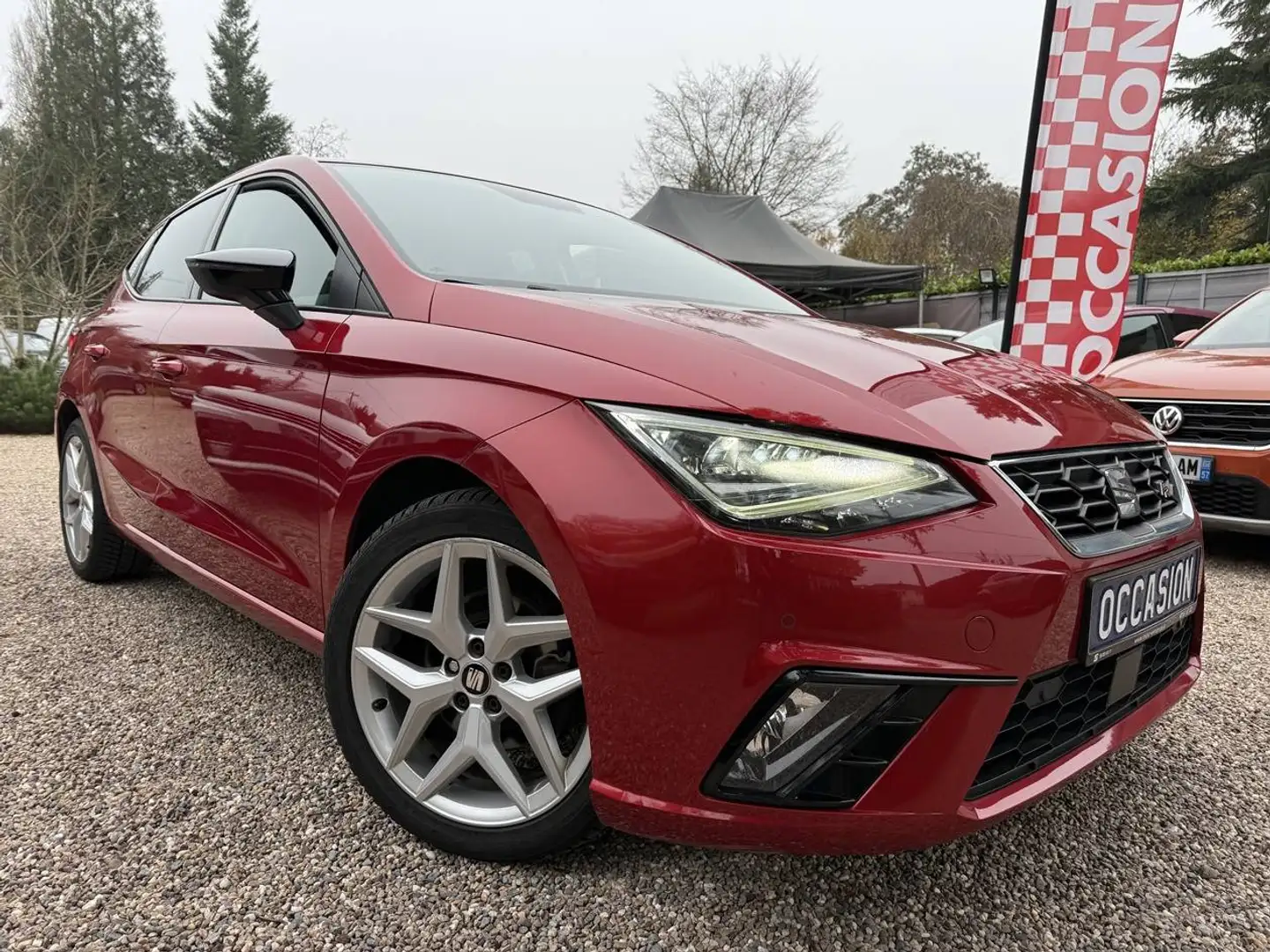 SEAT Ibiza 1.0 EcoTSI 115ch FR Sport Line Euro6 Rood - 2