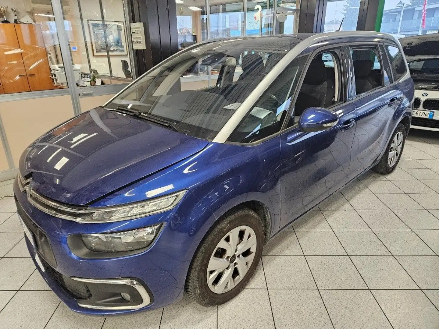 Citroen Grand C4 Picasso BlueHDi 120 S&S EAT6 Shine Blu/Azzurro - 2