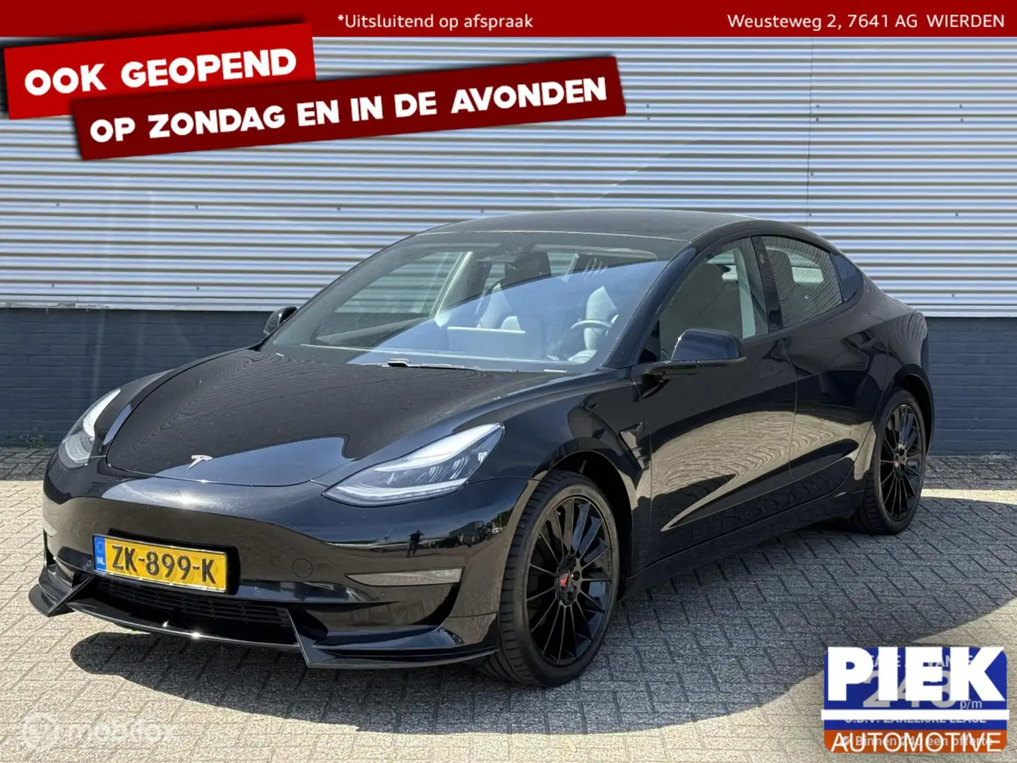 Tesla Model 3 Long Range AWD 75 kWh FSD Zwart - 1
