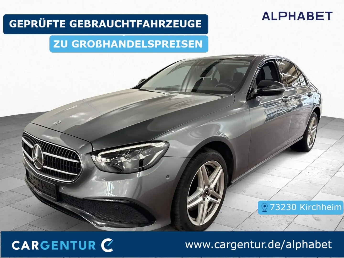 Mercedes-Benz E 300 de Avantgarde 4Matic Wide AHK Key LED AUT Gris - 1