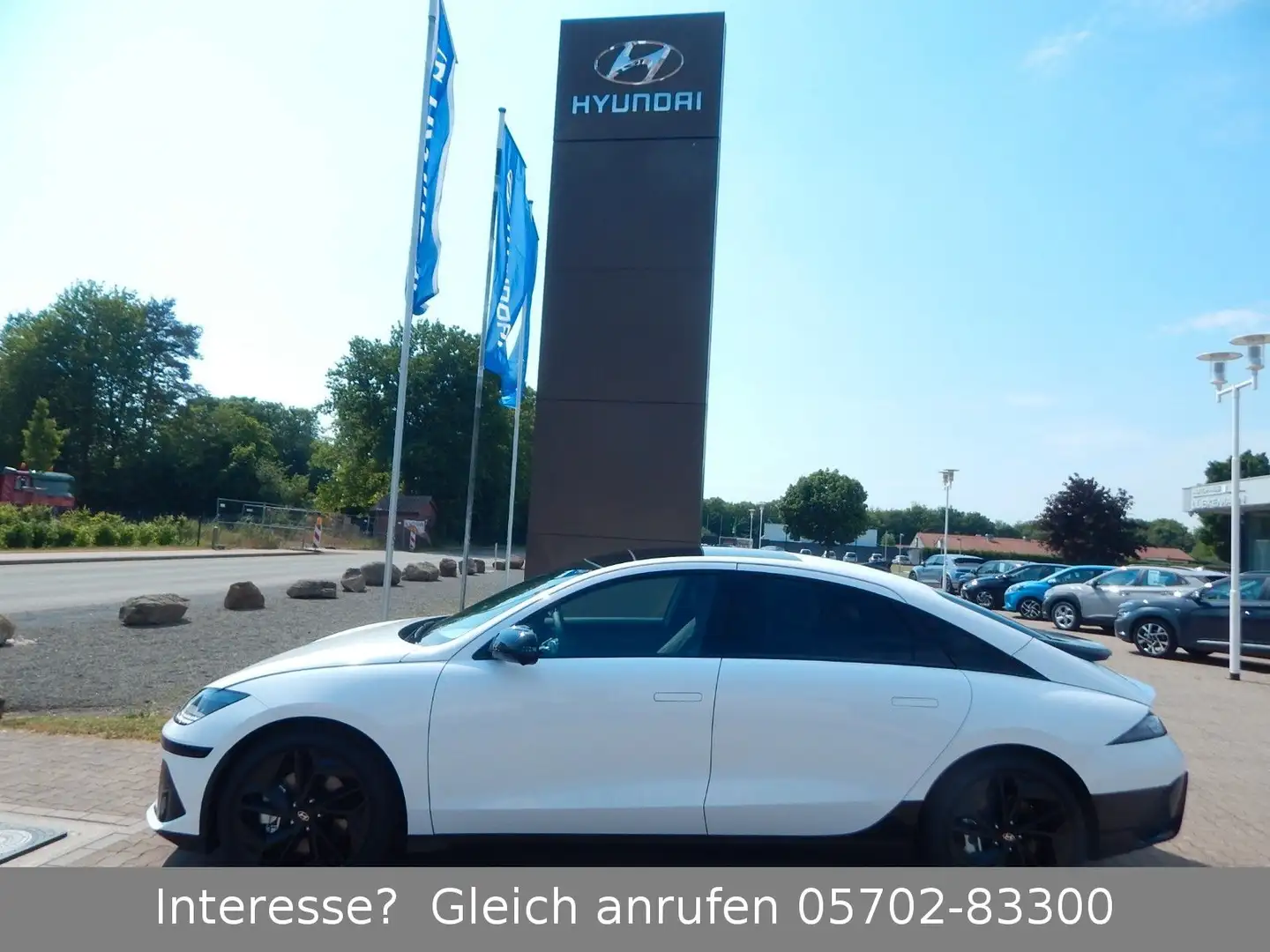 Hyundai IONIQ 6 4WD 77,4kWh FIRST EDITION *LIMITIERT* Bílá - 2