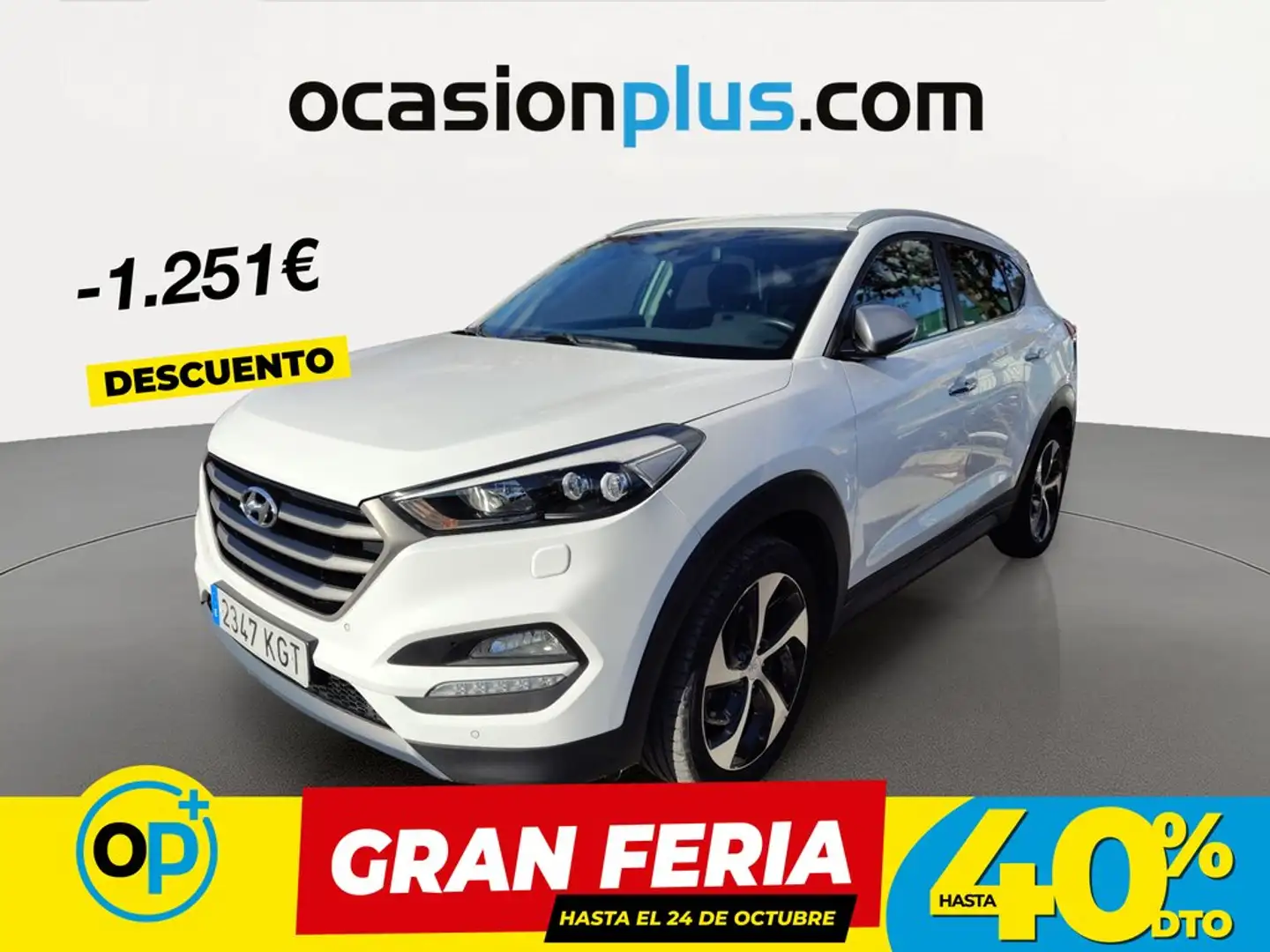 Hyundai TUCSON 1.6 TGDI BD Kosmo 4x2 DT 176 Blanco - 1