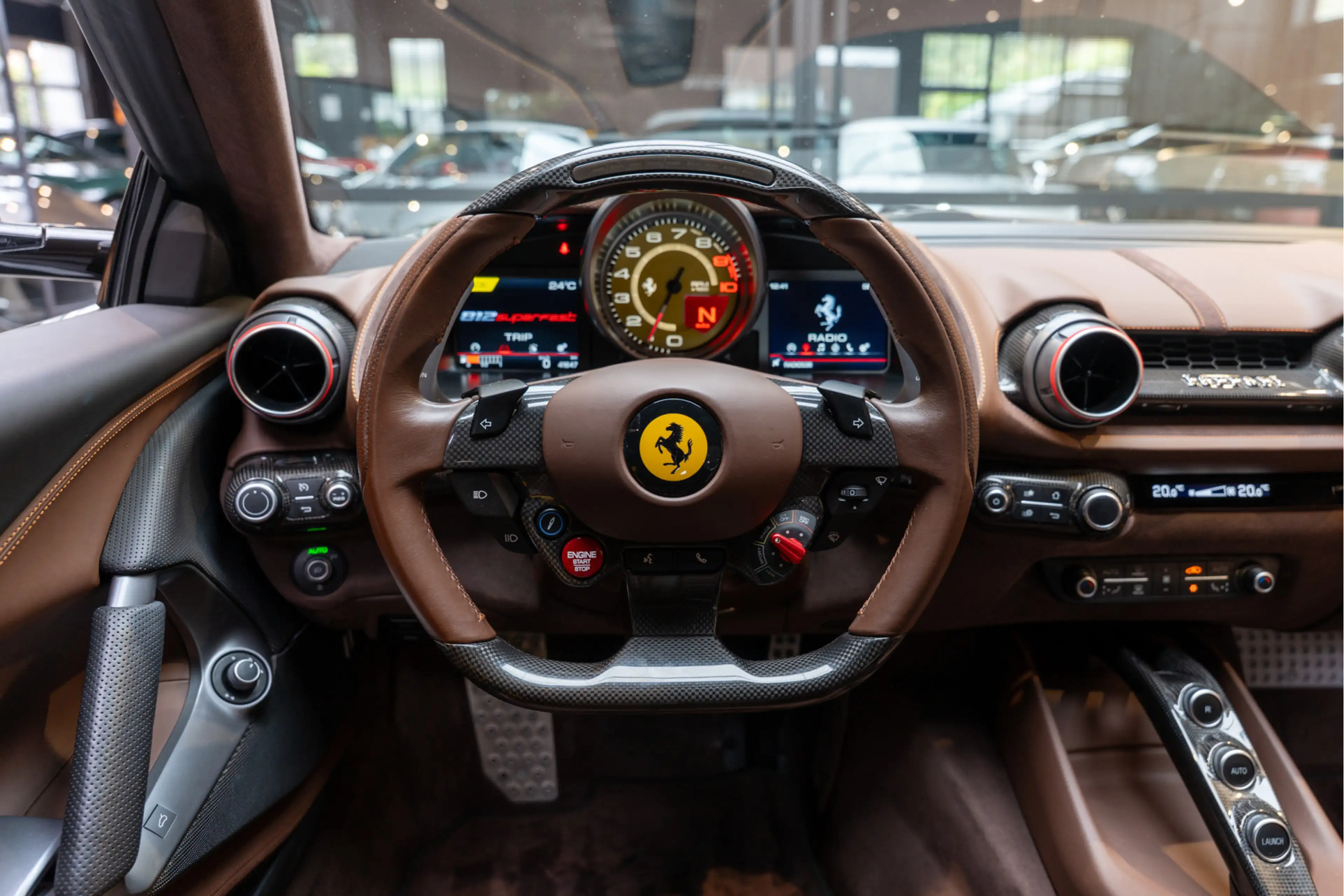 Ferrari 812 Superfast Full Carbon Historical Color Lift JBL 6. — photo 7