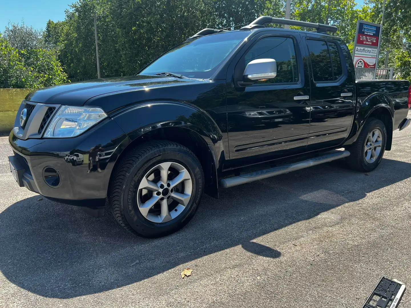 Nissan Navara GANCIO TRAINO + HARD TOP TETTO Nero - 1