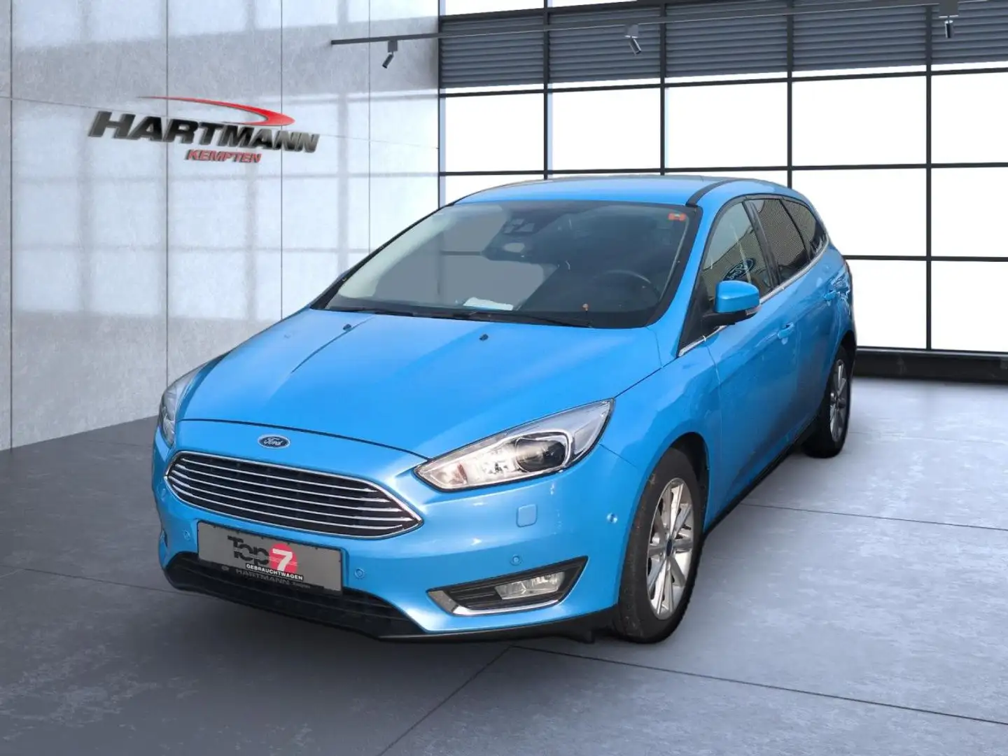 Ford Focus Titanium Bluetooth Klima Einparkhilfe Bleu - 2