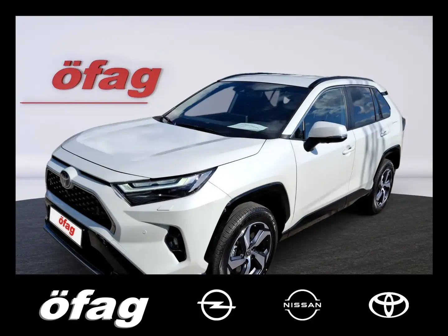 Toyota RAV 4 RAV4 2.5 Hybrid PHEV Active AWD SHZ+2xKlima+LM Weiß - 1