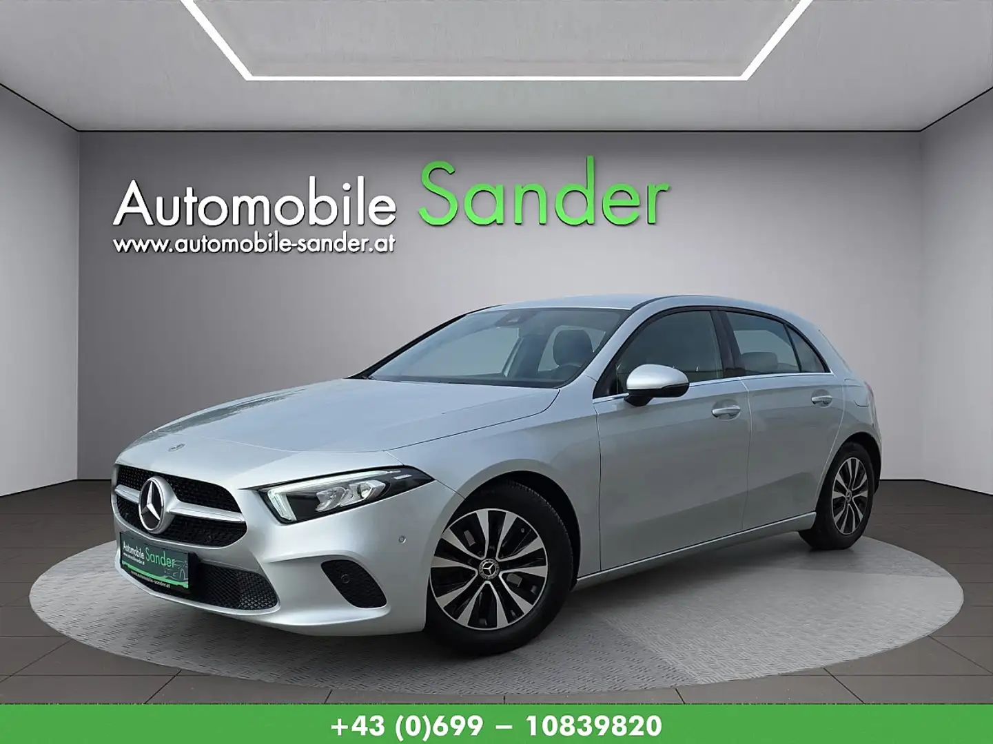 Mercedes-Benz A 200 Aut. STYLE PAKET *1.BESITZ/LED/NAVI* Silber - 1