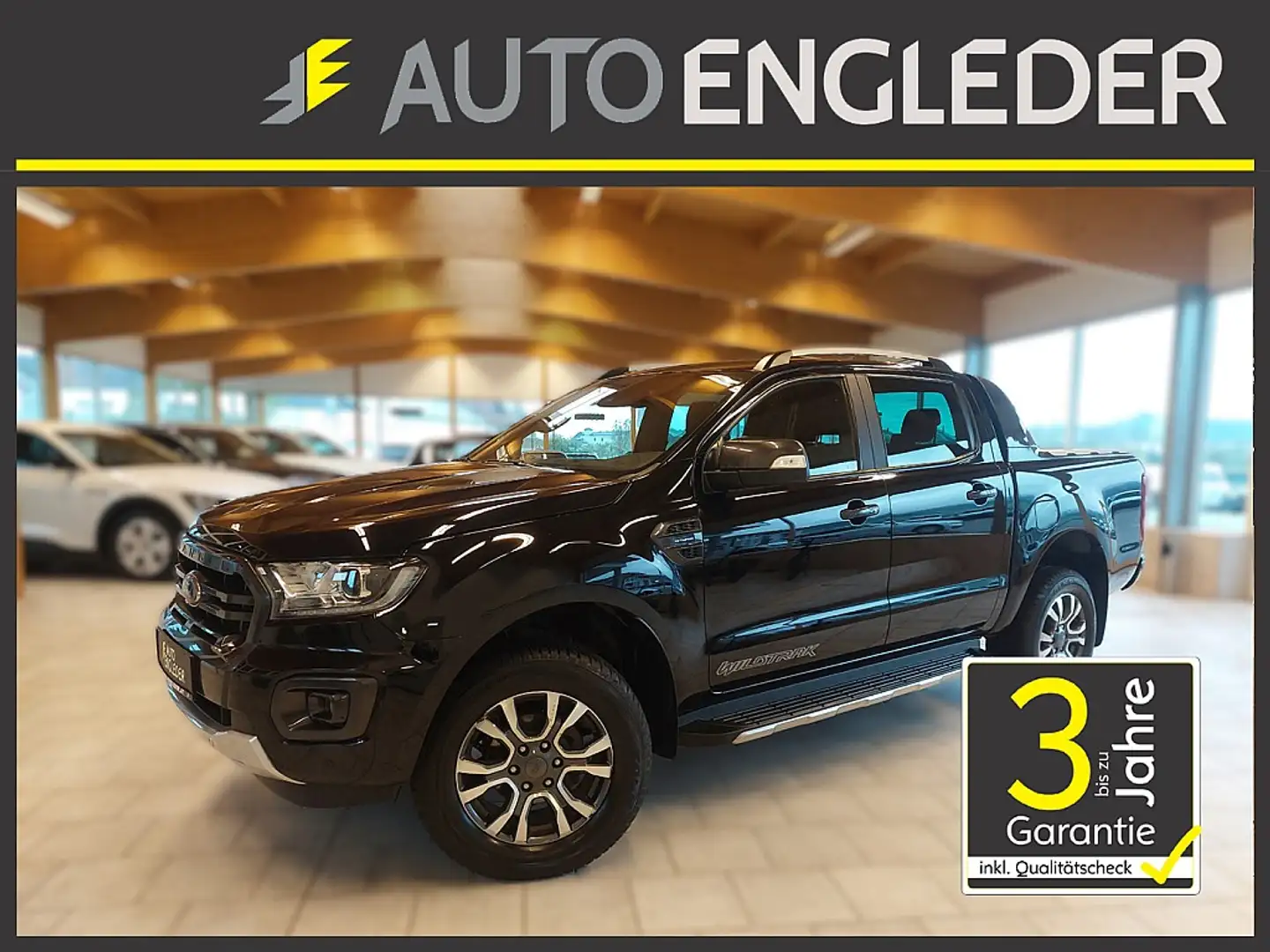 Ford Ranger Ranger Doppelkabine Wildtrak 4x4 2,0 EcoBlue Aut. Schwarz - 1