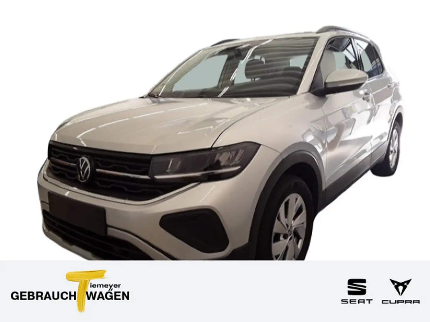 Volkswagen T-Cross 1.0 TSI LIFE NAVI LED SITZHZ VIRTUAL Silber - 1