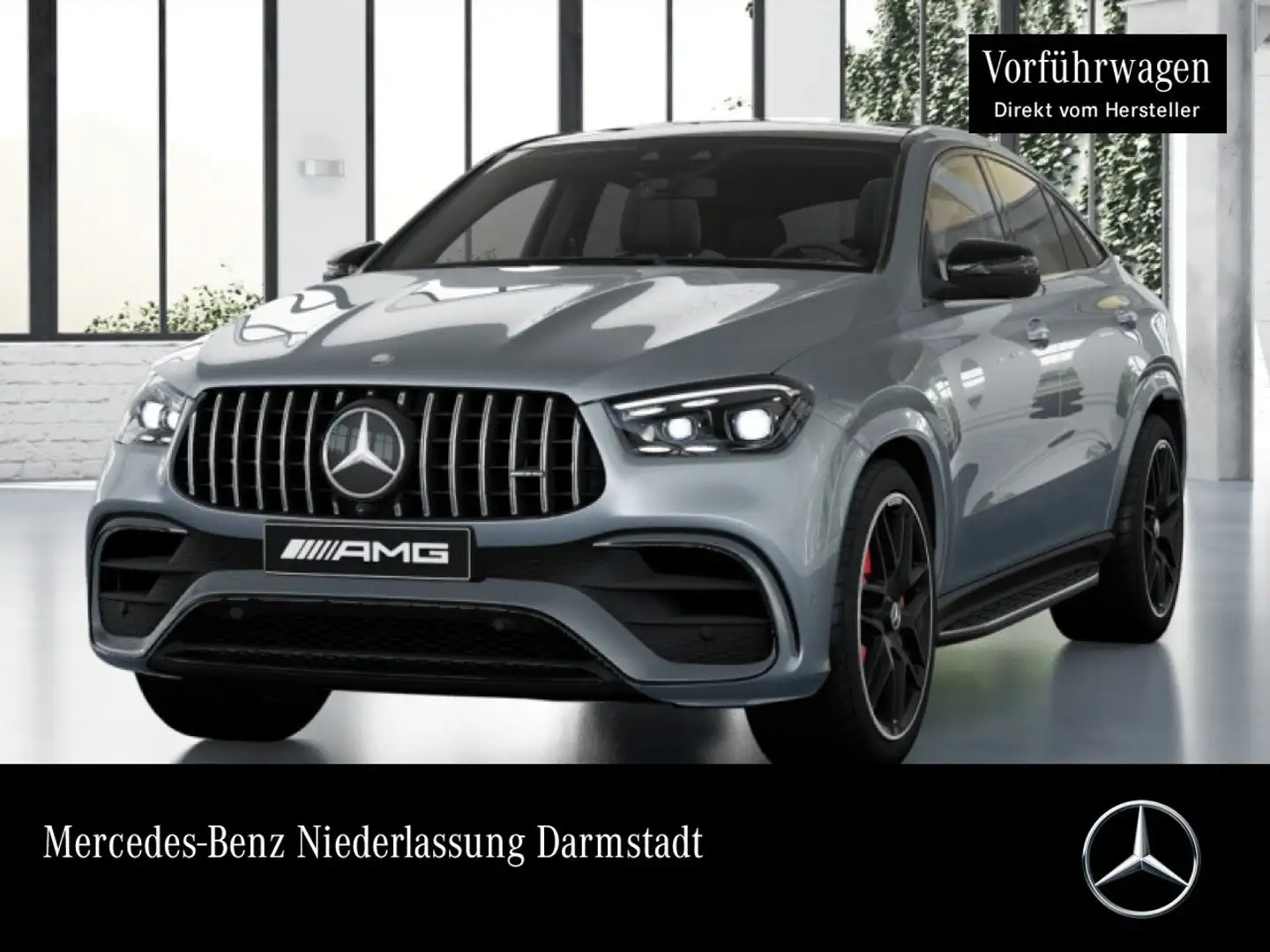 Mercedes-Benz GLE 63 AMG GLE 63 S Coupé 4M NIGHT+PANO+360+AHK+MULTIBEAM+9G Silber - 1