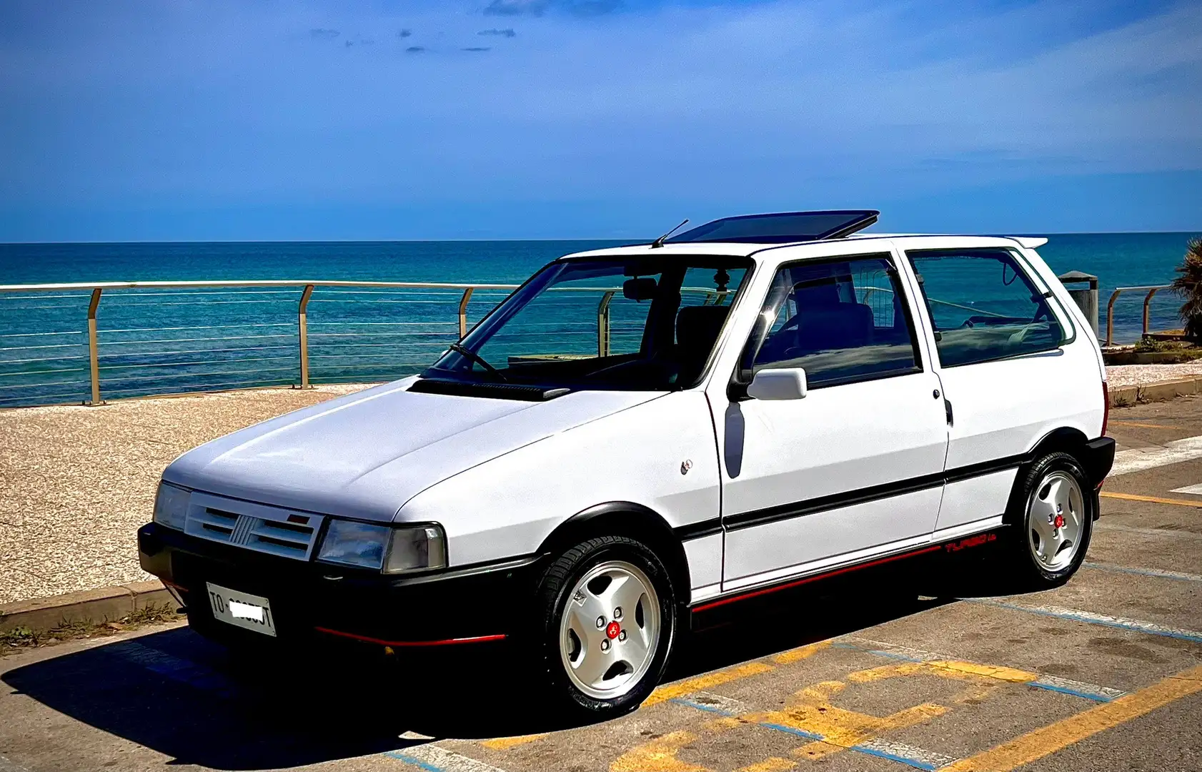 Fiat Uno 3p 1.4 ie turbo Racing coriasco style targa TO - 2