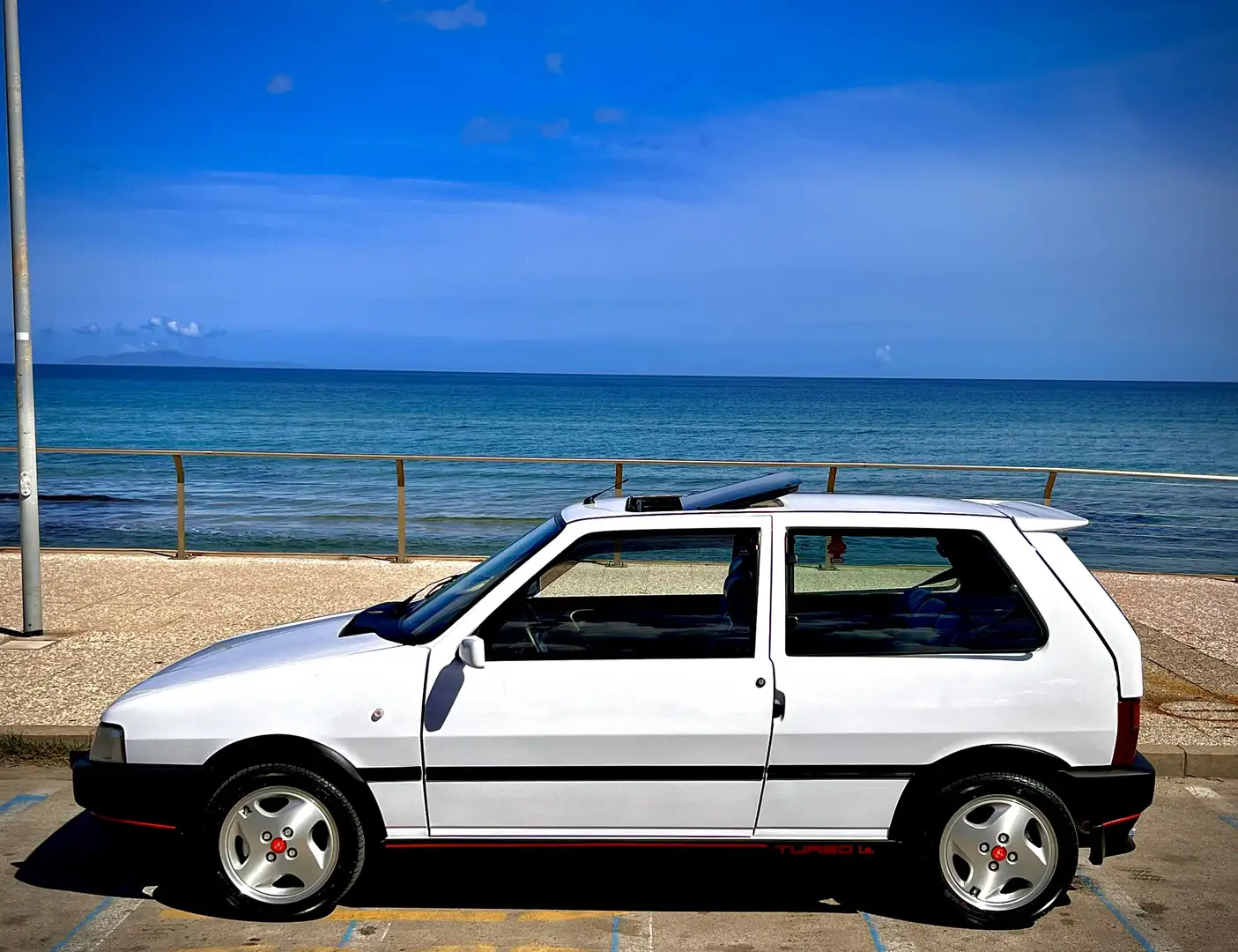 Fiat Uno 3p 1.4 ie turbo Racing coriasco style targa TO - 1