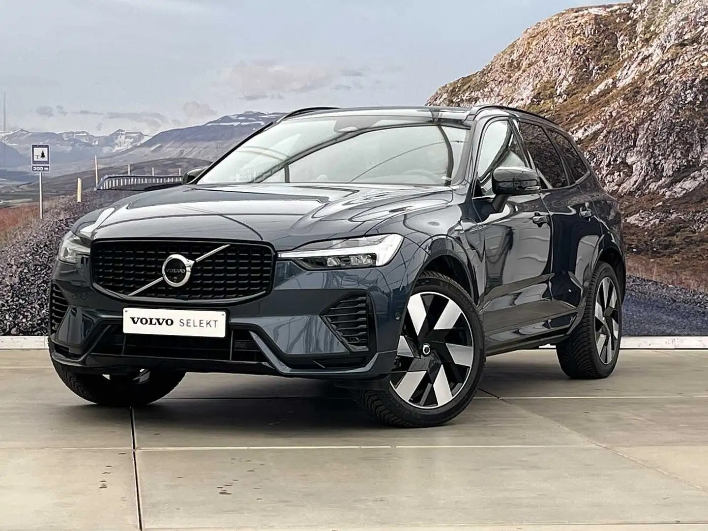 Volvo XC60 T6 ULTRA DARK + B&W + 360° + ... Bleu - 1