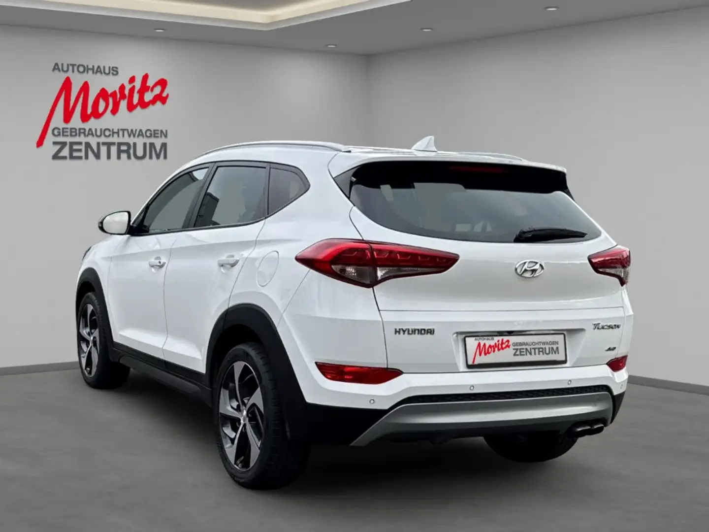 Hyundai TUCSON 1.6 TGDI Advantage 4WD DCT Blanc - 2