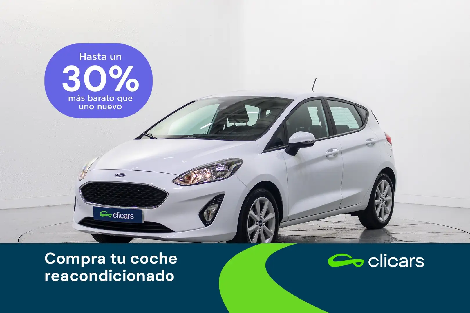 Ford Fiesta 1.5TDCi Trend 85 Blanco - 1