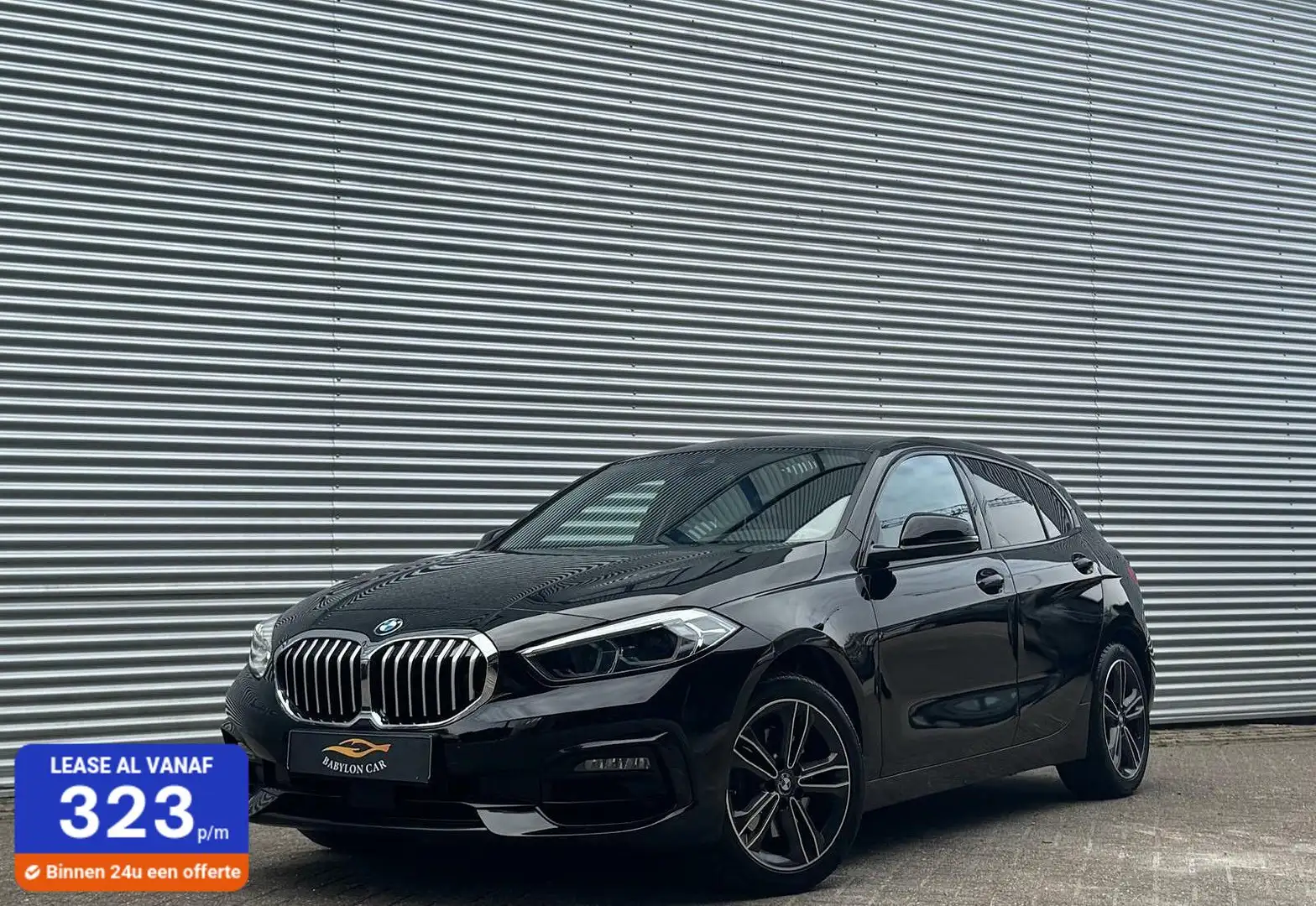BMW 118 1-serie 118i Sport Line/Aut/Navi/Xenon/Carplay/Spo Nero - 1