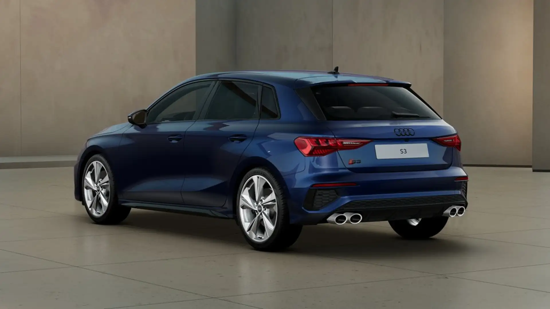 Audi S3 Sportback TFSI quattro S tronic DCC VIRTUAL*MAT... Blauw - 2