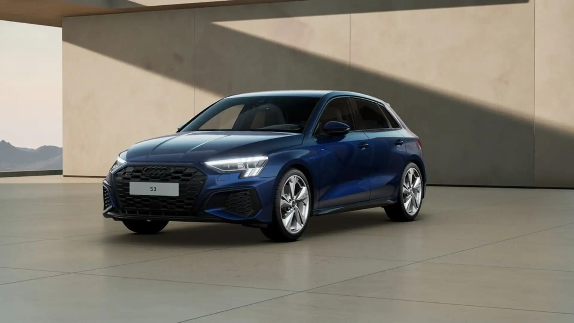 Audi S3 Sportback TFSI quattro S tronic DCC VIRTUAL*MAT... Blauw - 1