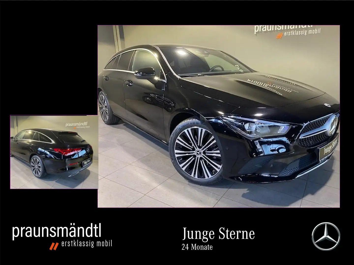 Mercedes-Benz CLA 200 d SB Progressive AHK/LED/Kamera/ele.Heck Zwart - 1