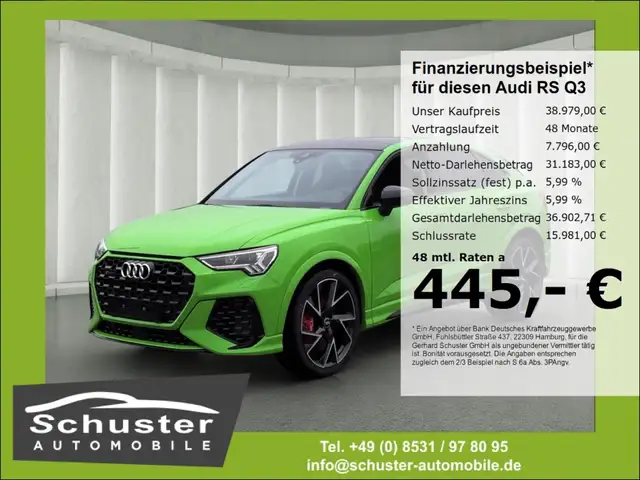 Audi RS Q3 Sportb.*Keramik-Br 280km/h RS-AGA Panodach
