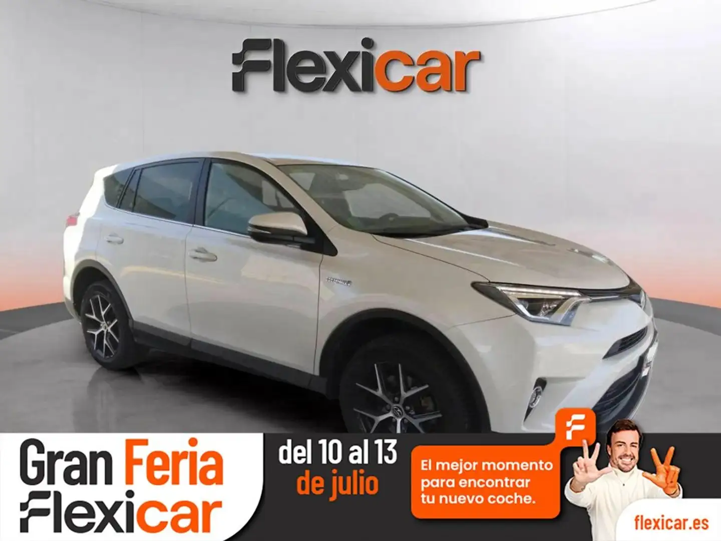 Toyota RAV 4 2.5l hybrid 4WD Feel! Blanco - 1