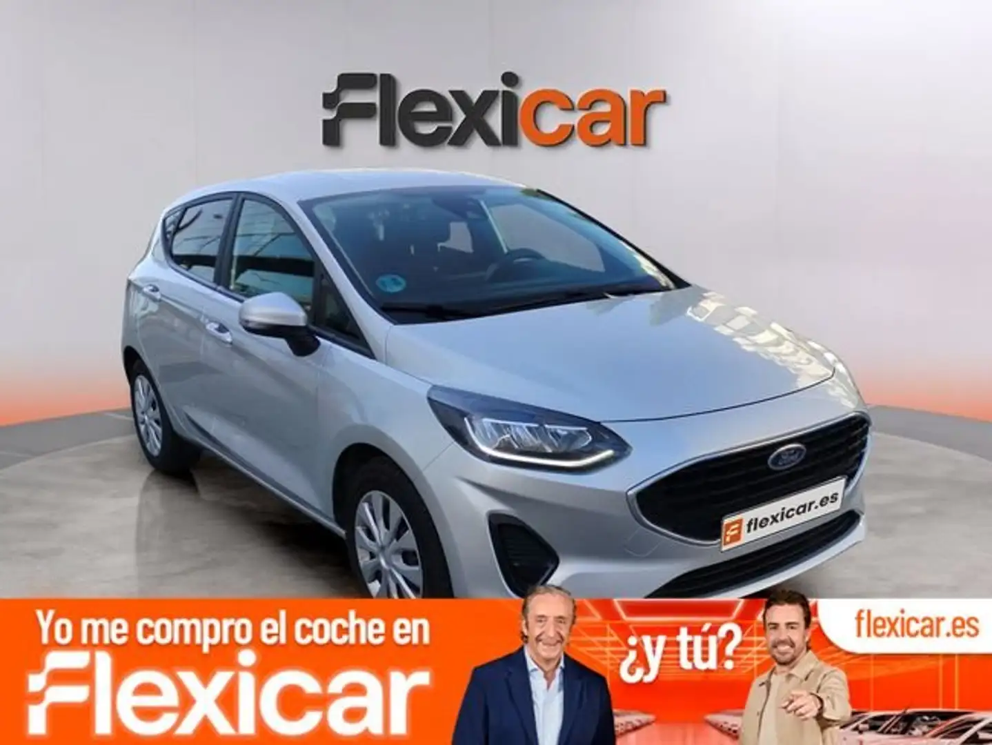 Ford Fiesta 1.1 Ti-VCT Trend Gris - 1