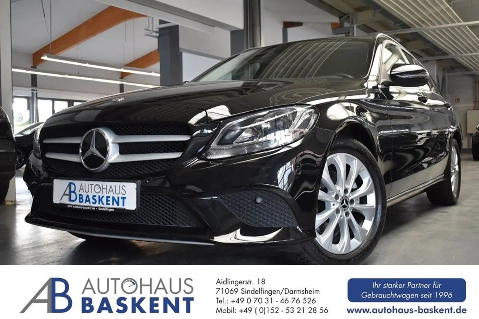 Mercedes-Benz C 220 T d*AHK*SHZ*SPORTSITZE*PDC*ALU*KAMERA* Noir - 1