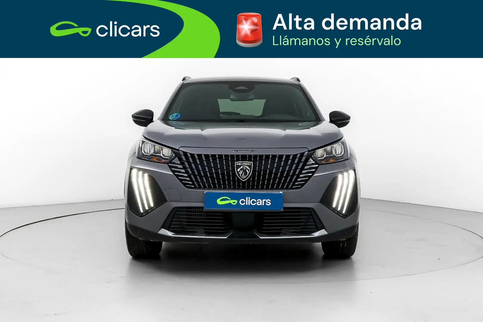 Peugeot 2008 Hybrid Allure Plus eDCS6 145 Gris - 2