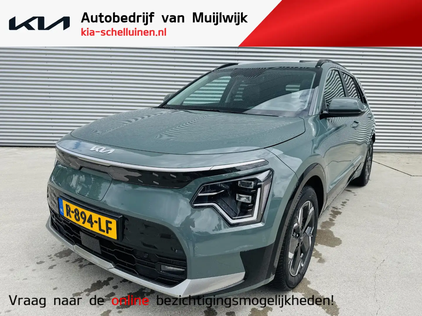 Kia e-Niro EV DynamicPlusLine 64.8 kWh Trekhaak | NW geleverd Zöld - 1