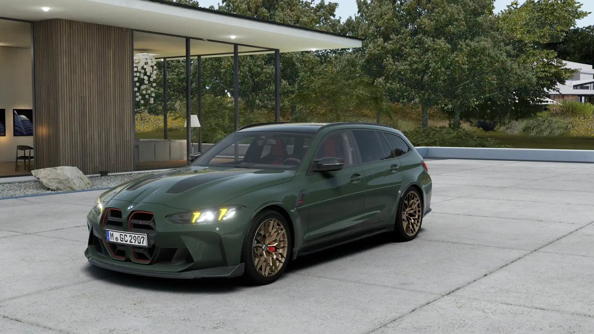 BMW M3 M3 Touring 3.0 AS CS Grün - 1