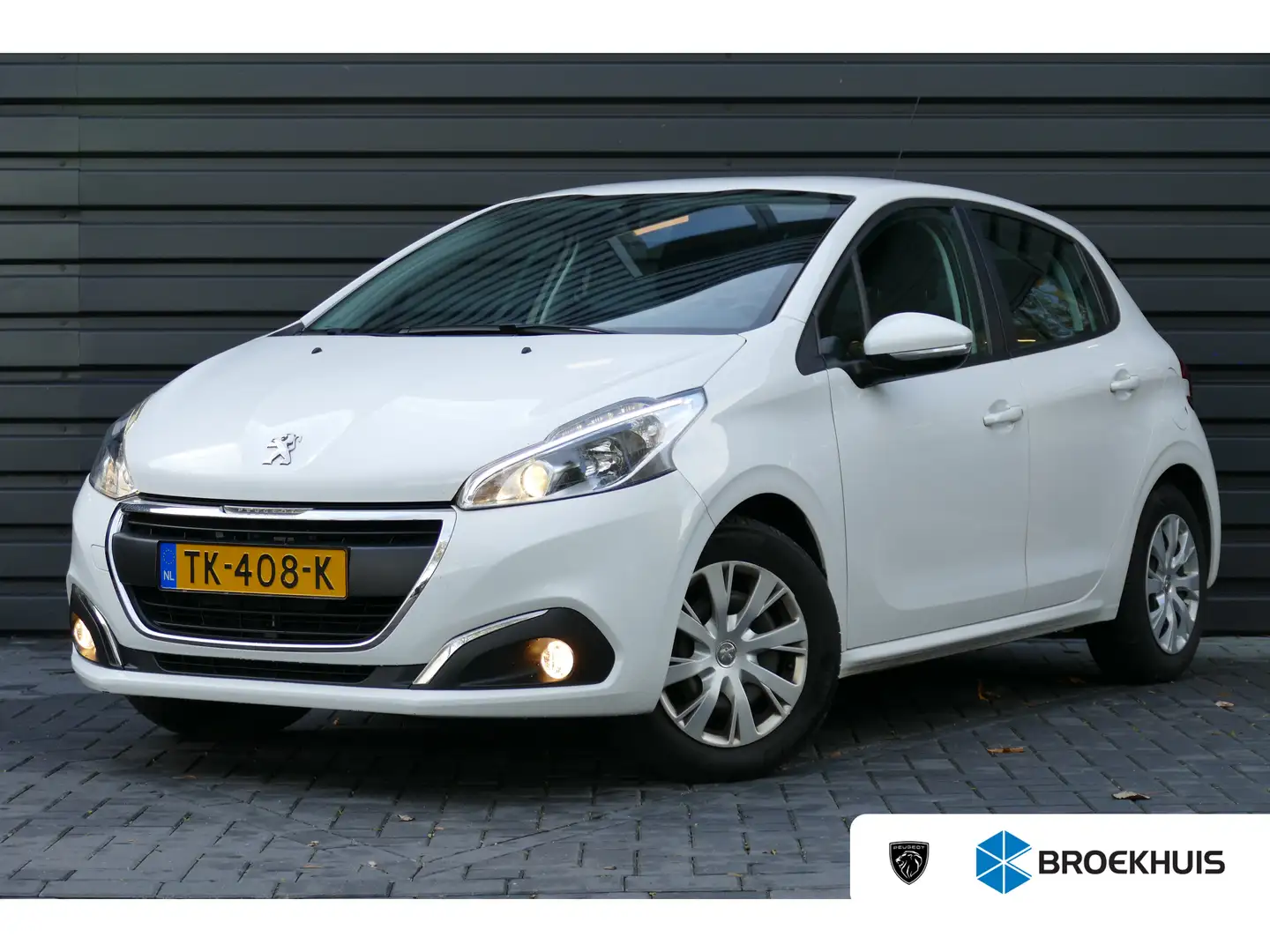 Peugeot 208 1.2 PURETECH 82PK 5-DRS BLUE LION / NAVI / LED / A Blanc - 1