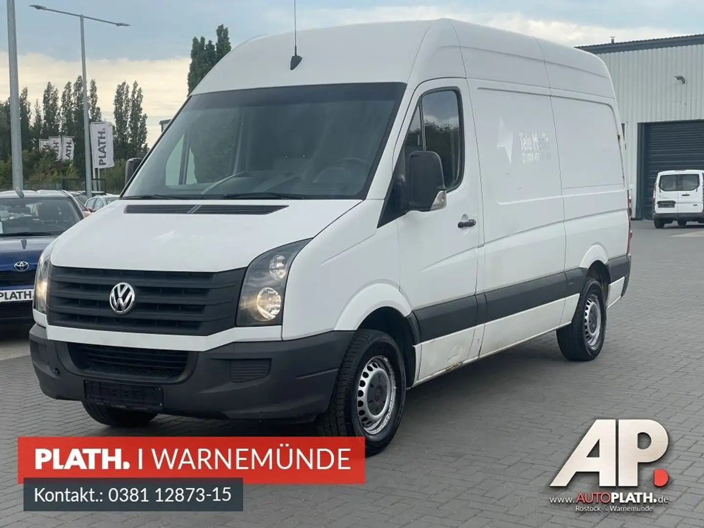Volkswagen Crafter Kasten 35 mittel L2H2 Hochdach Weiß - 1