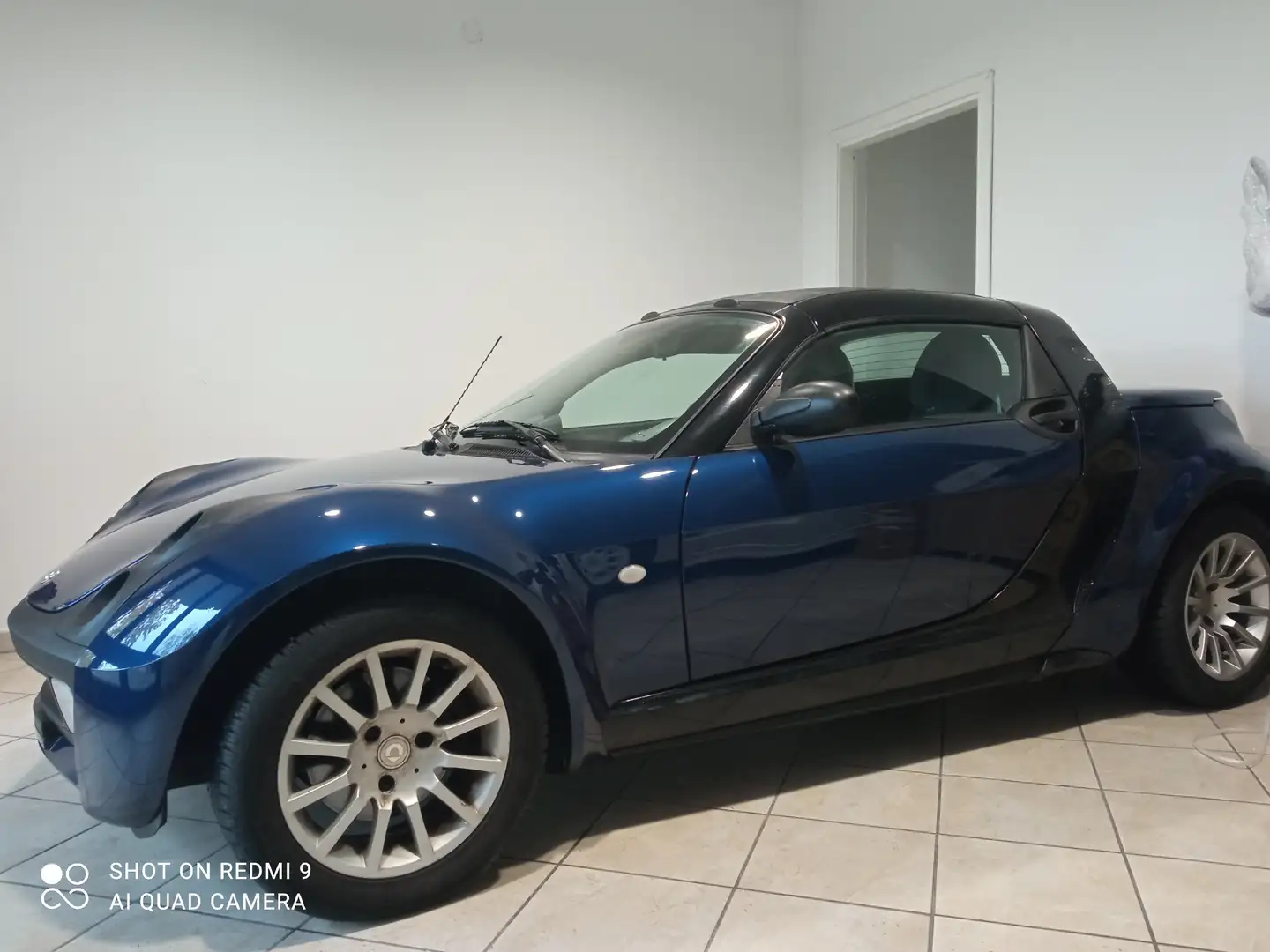 smart roadster Roadster 0.7 Passion Leather 82cv Bleu - 2