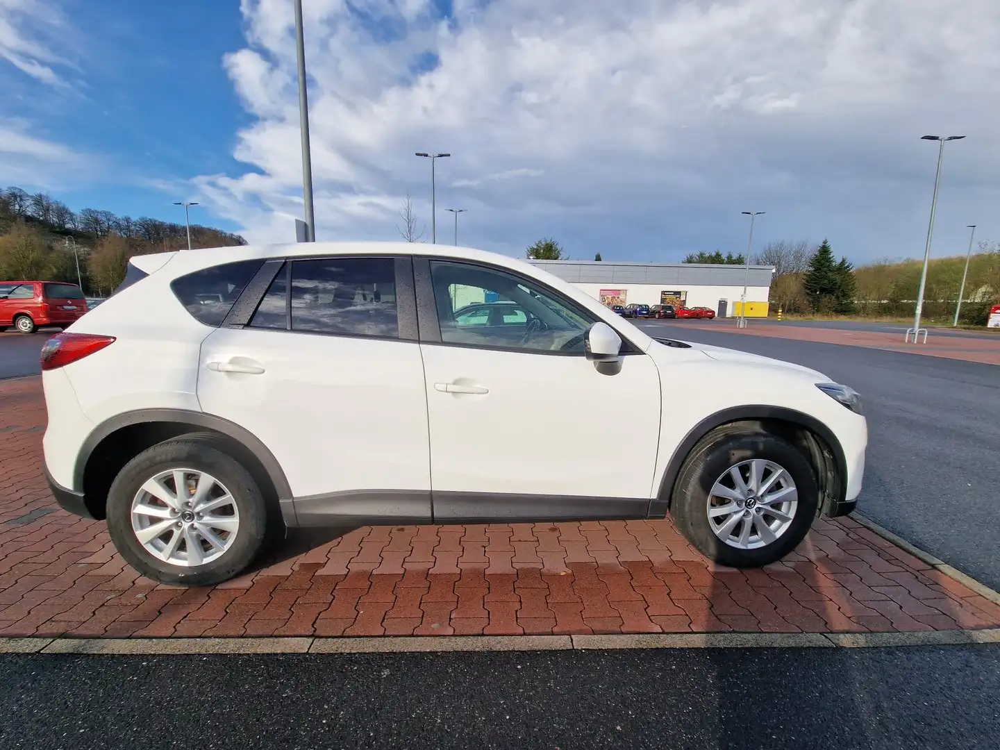 Mazda CX-5 CX-5 Diesel 2.2 SKYACTIV-D AWD Sports-Line Weiß - 1
